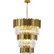 Canada 18 Light 28 inch Gold Chandelier Ceiling Light